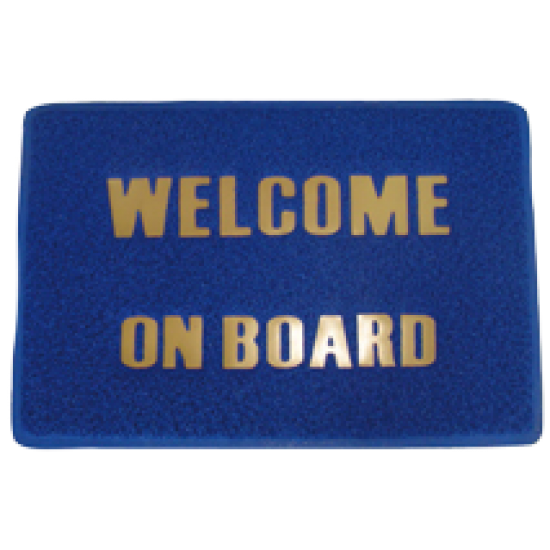 allpa Voetmat  Welcome on Board