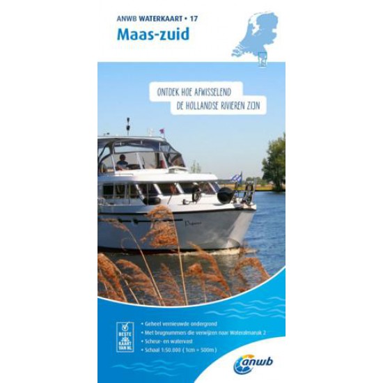 ANWB Waterkaart 17. Maas-Zuid