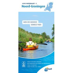 ANWB Waterkaart 2. Noord-Groningen