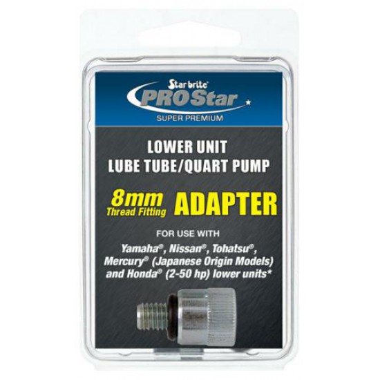 Adapter voor Staartstukaansluitingen 8mm nvt