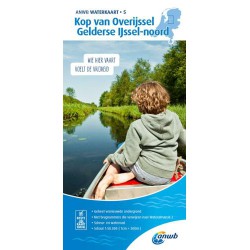 ANWB Waterkaart 5. Kop Overijssel-Gelderse IJssel-Noord
