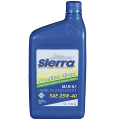 Sierra Motorolie 25W-40, 946ml, voor sterndrive 4-takt