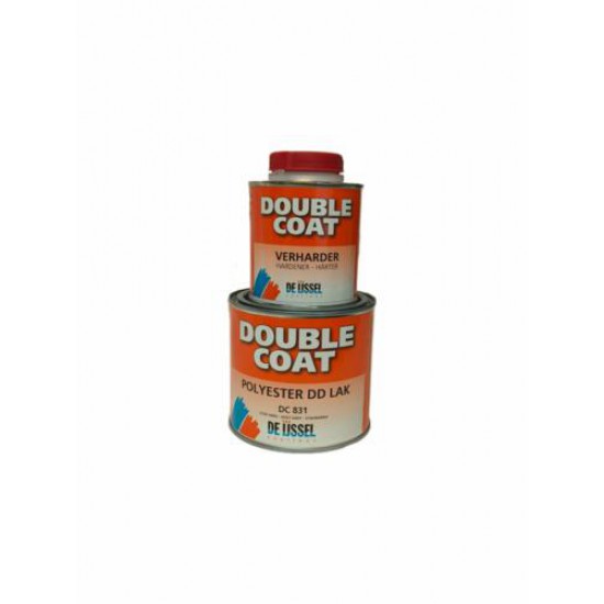 Double Coat DC 831 stof grijs 500 gram