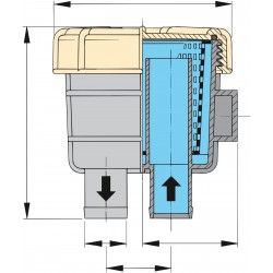 Koelwaterfilter type 140