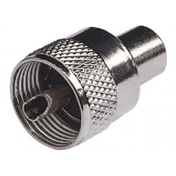 Male connector PL259 RA132