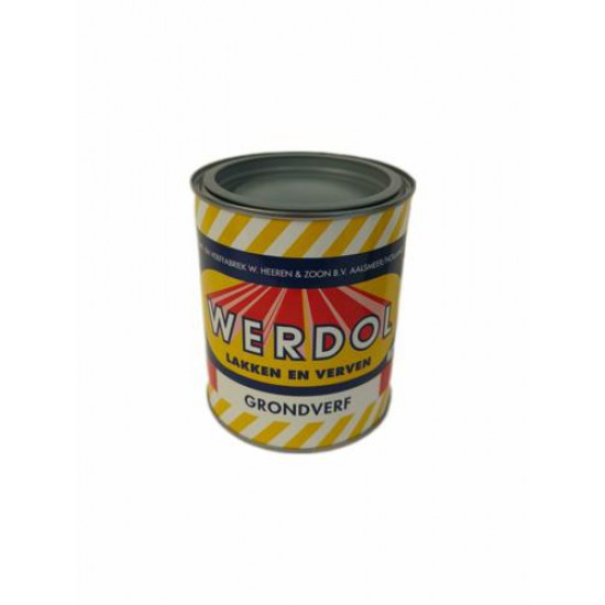 Werdol grondverf grijs 750ml